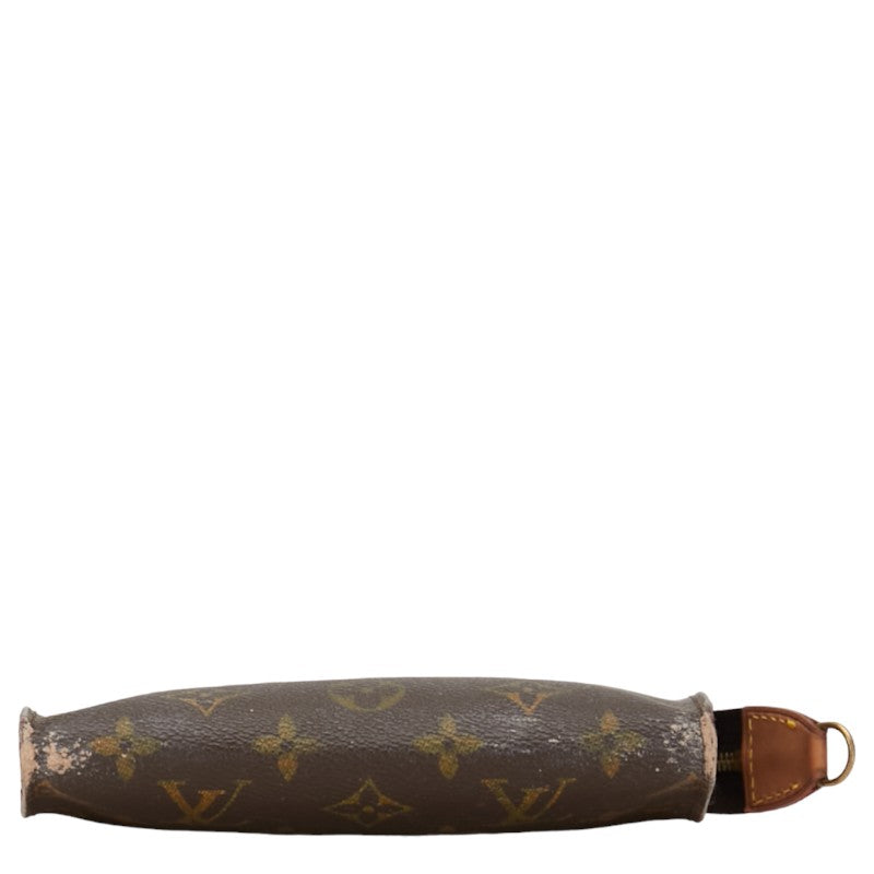 Louis Vuitton Monogram Bucket PM Pouch M42238 Brown PVC Louis Vuitton