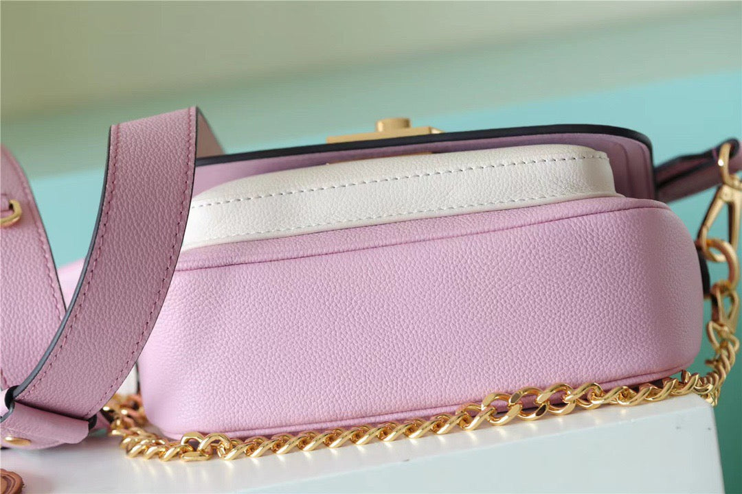 LV Lockme Tender Pink For Women, Women’s Handbags, Shoulder And Crossbody Bags 7.5in/19cm LVÂÂ