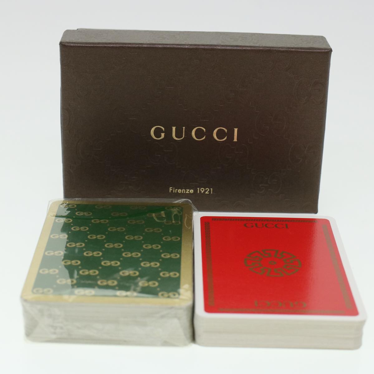 GUCCI Playing Cards Red 45016