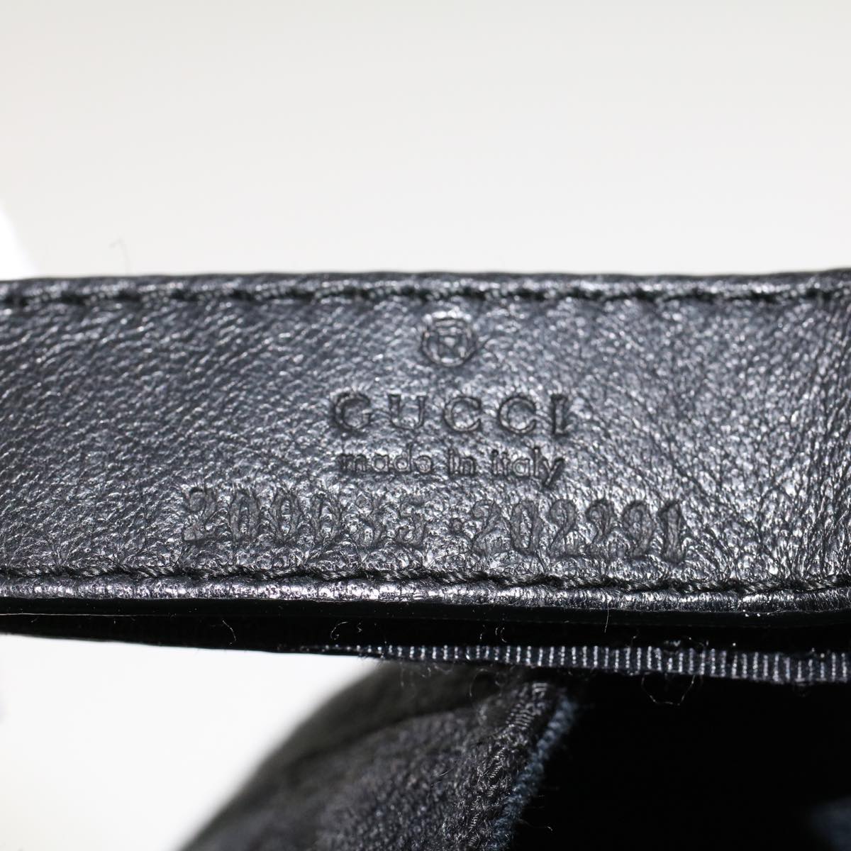 GUCCI GG Canvas Web Sherry Line Cap L Black Red Green 200035 45830