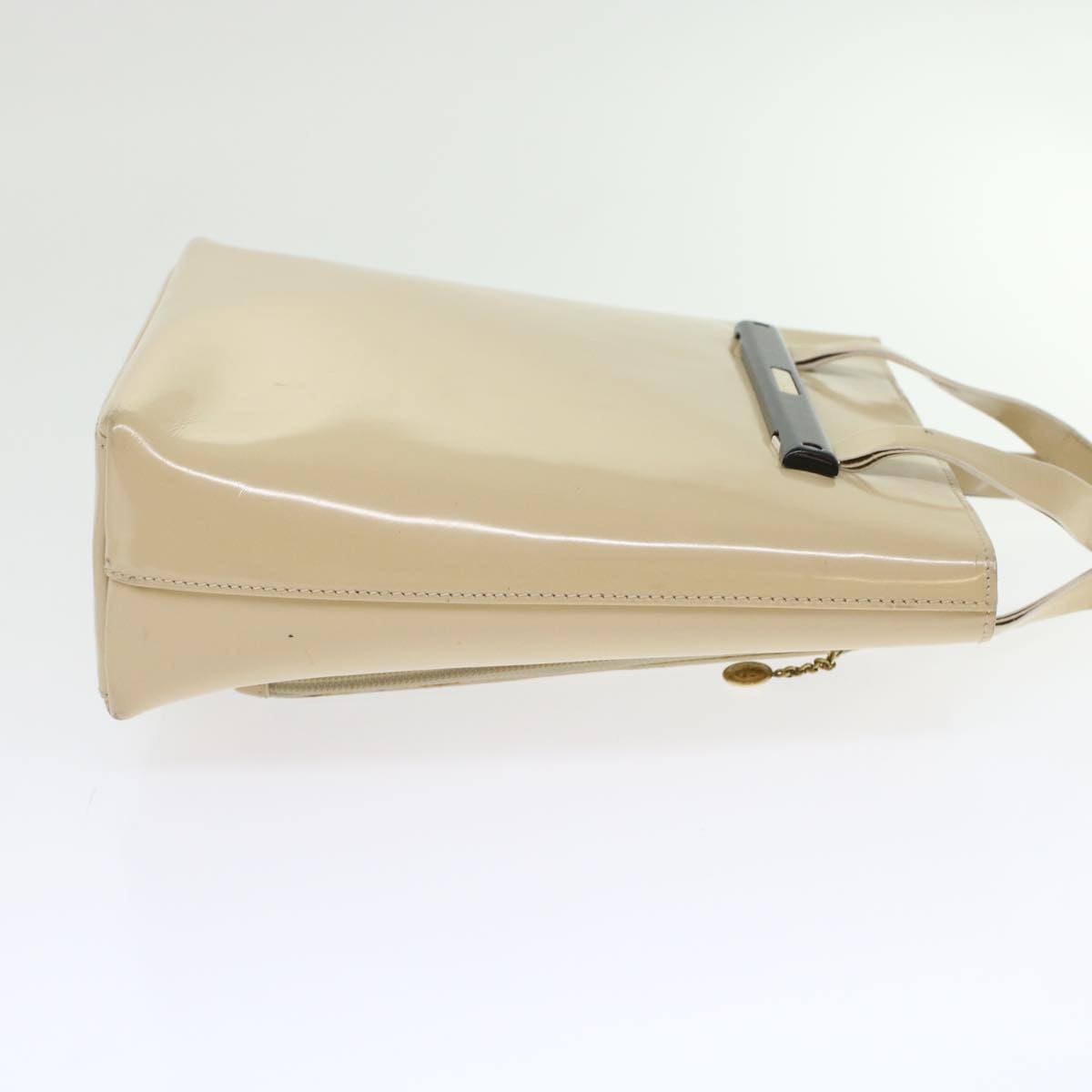GUCCI Hand Bag Patent leather Beige 45916
