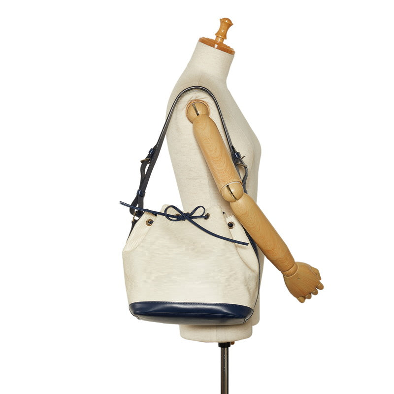 Louis Vuitton M40881 Ivory Navi Leather Louis Vuitton