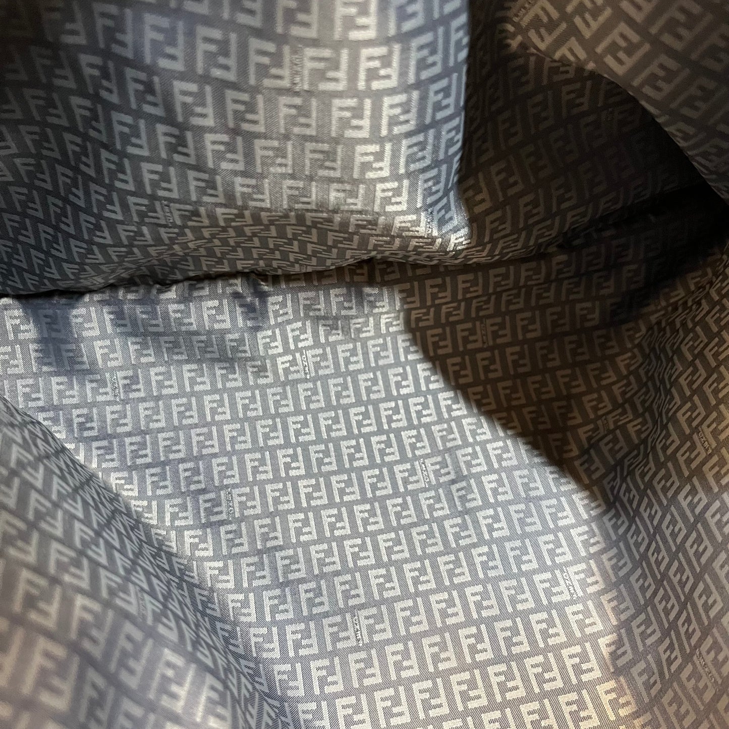 FENDI Nylon Zucchino Shoulder Bag