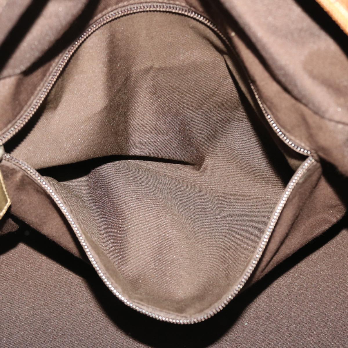 GUCCI GG Canvas Boston Bag Gold Orange gray 153240 49082