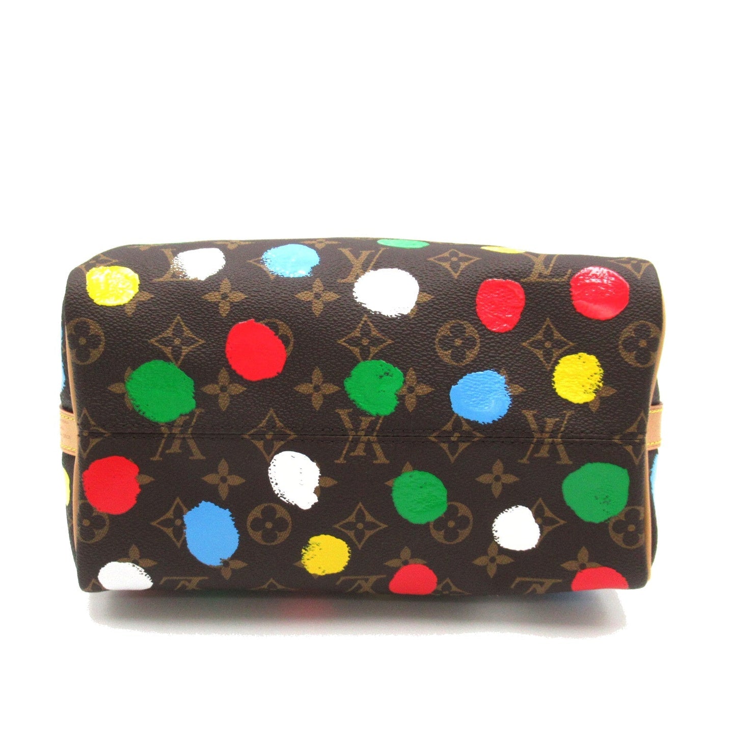 Louis Vuitton LV YK Speedy Bandouliere 25 2w Shoulder Bag PVC Coated Canvas Monogram Brown / Multicolor M46433