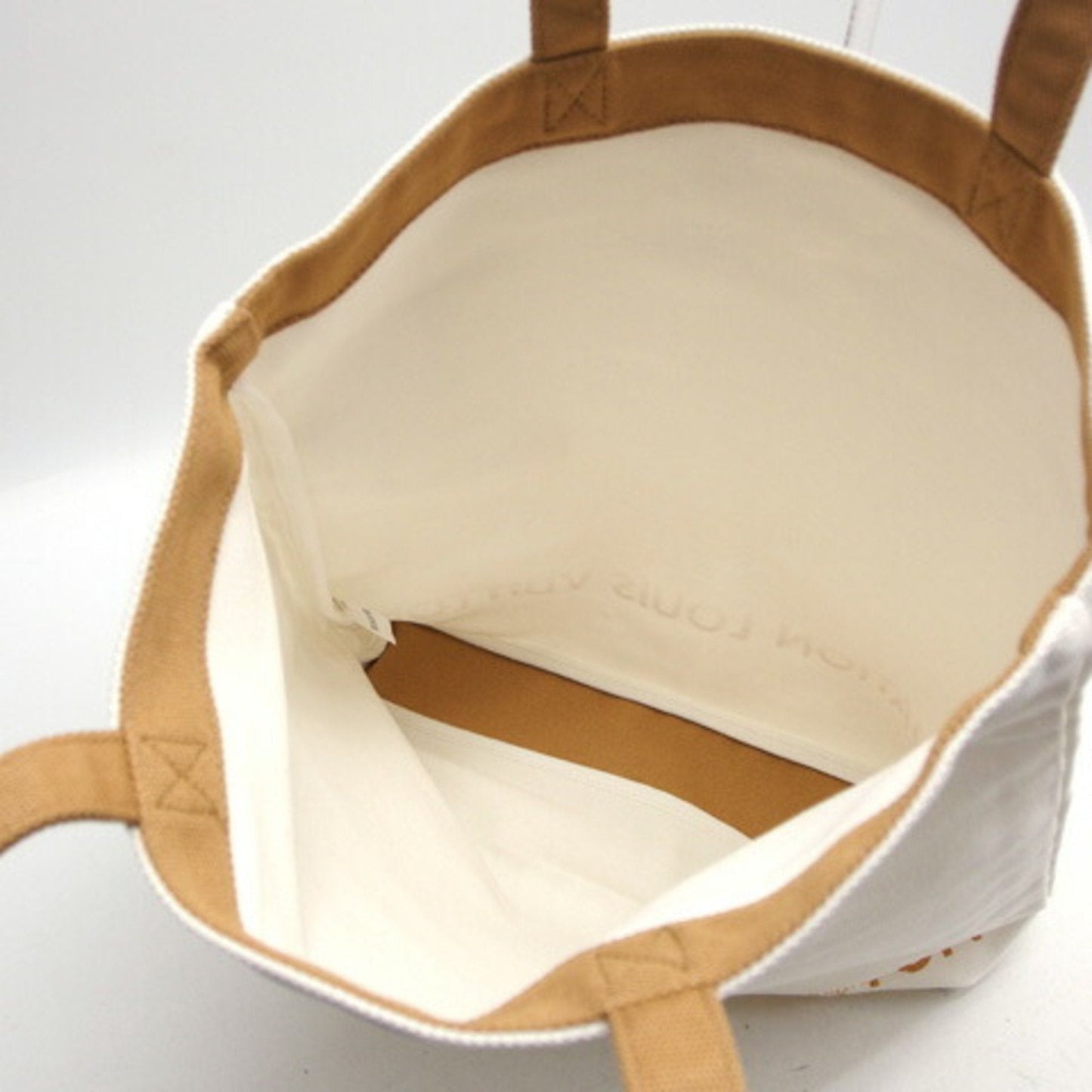 Louis Vuitton Cabas Canvas Tote Bag ()