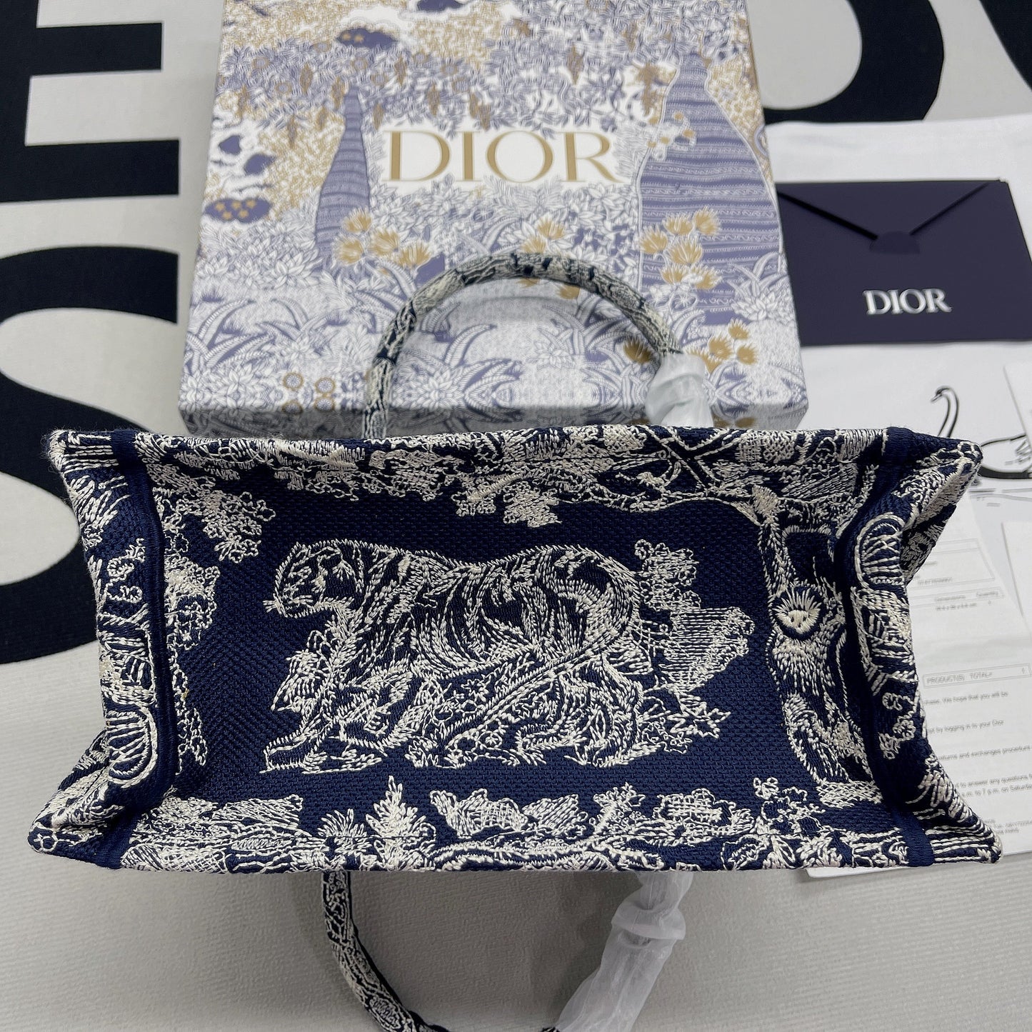 GLAMI Small Book Tote Blue, For Women, Women’s Handbags 26.5cm/10.5in CD M1265ZRGO_M928
