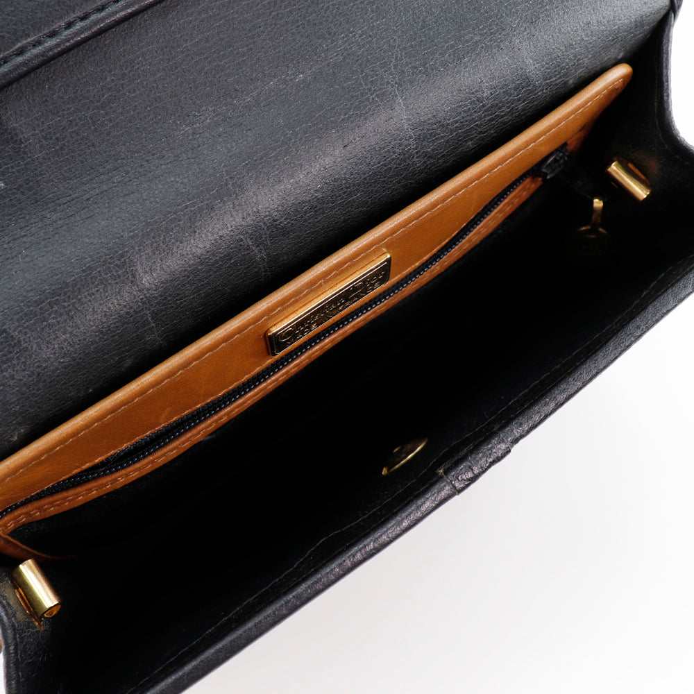 Dior Cd Leather Shoulder Bag ()