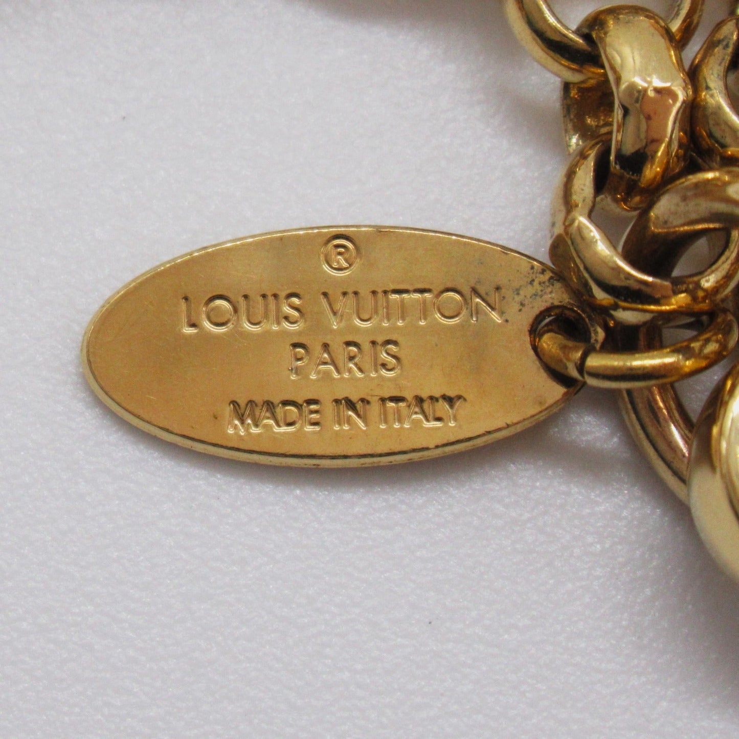 Louis Vuitton Louis Vuitton Bag Charm Fuller Du Monogram Charm Accessoires GP (Gen Mecque) Gold Black/Gr M67119