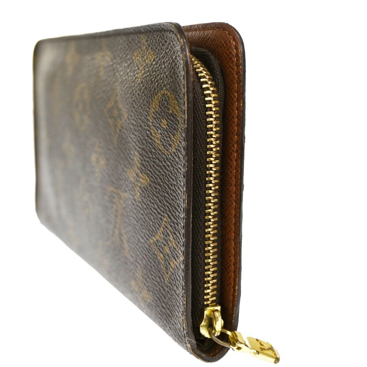 Louis Vuitton Porte Monnaie Zippy Canvas Wallet ()