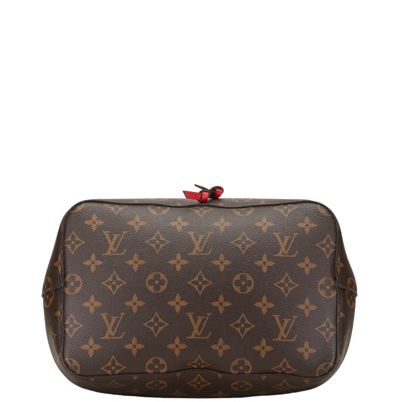 Louis Vuitton Monogram Neonoe Shoulder Bag M44021 Coquimbo Red Brown PVC Leather Louis Vuitton
