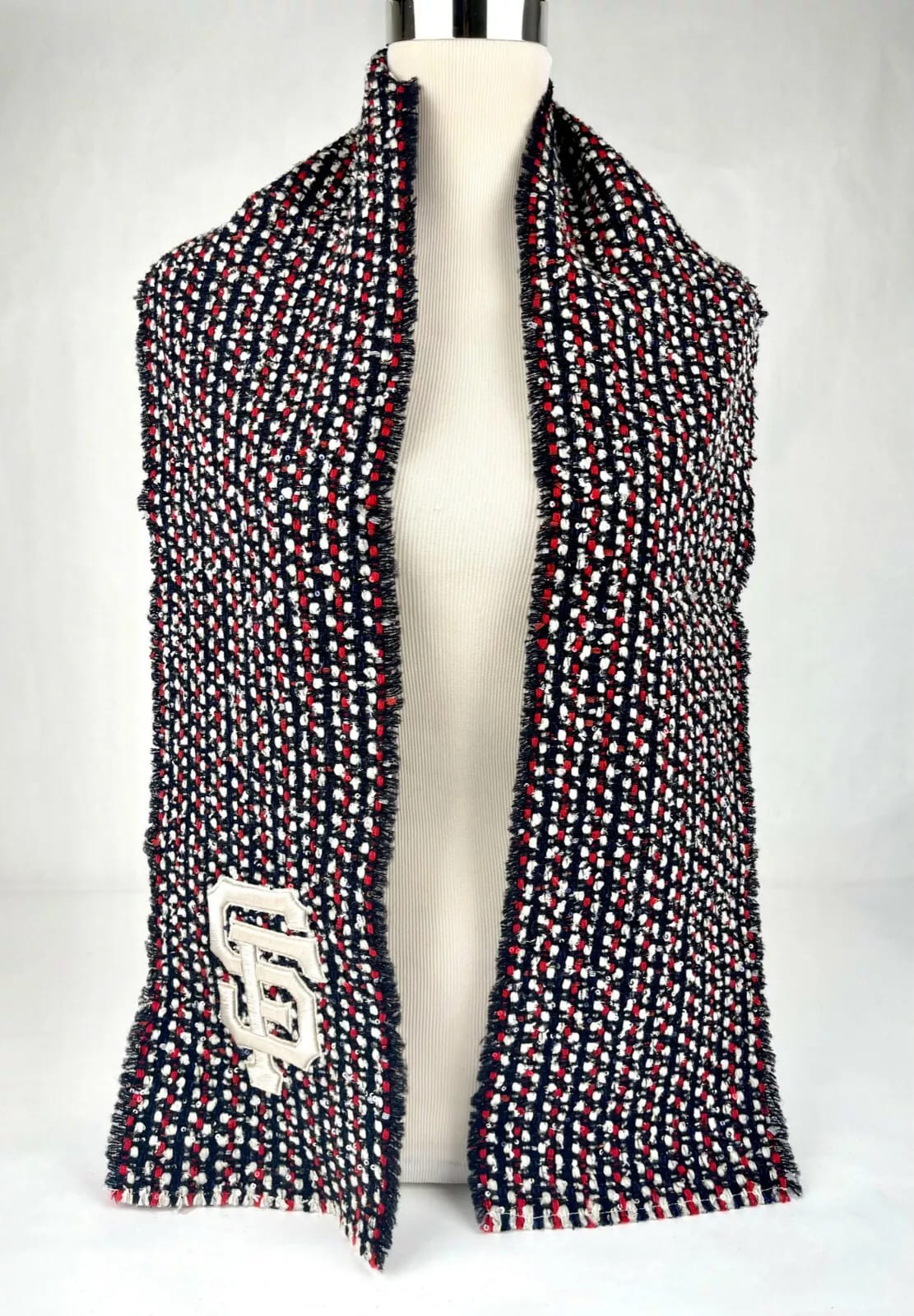 New Gucci SF Giant Wool Blend Long Scarf
