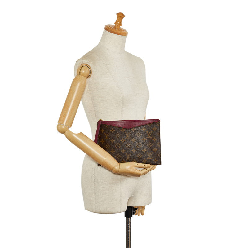Louis Vuitton M60677 Rose Pearl PVC Leather Louis Vuitton M60677 Rose Pearl Leather Lady Louis Vuitton