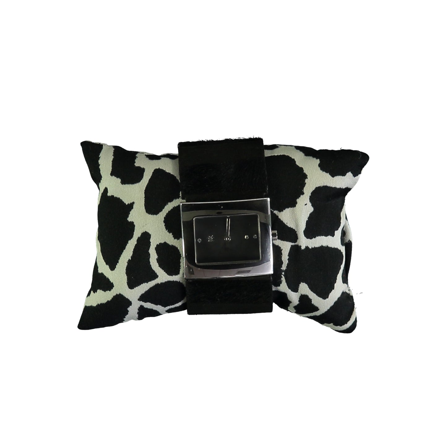 ROBERTO CAVALLI Roberto Cavalli Black Animal Hair Watch