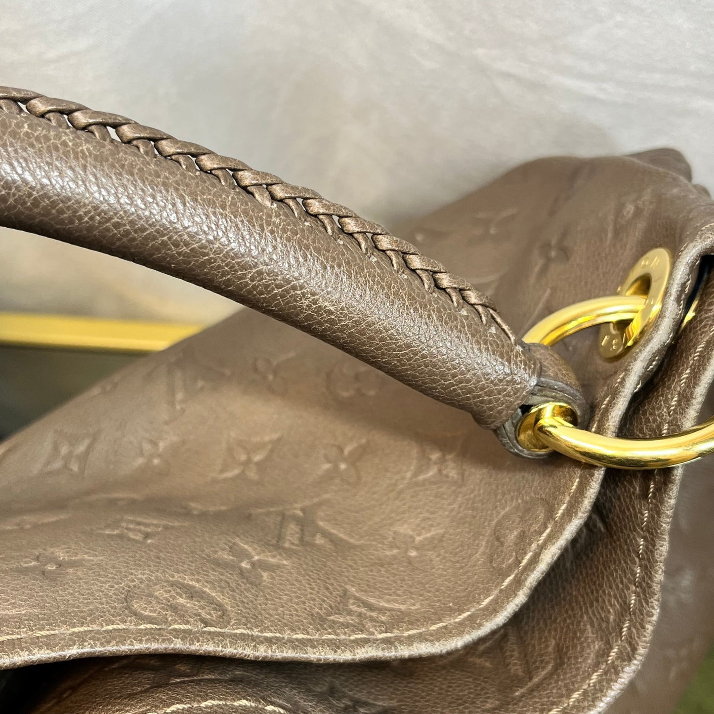 LOUIS VUITTON Artsy MM Monogram Empreinte Hobo Bag TS4021