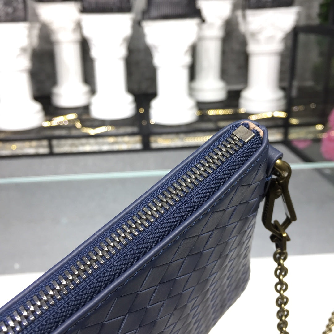 GLAMI Chain Shoulder Bag Blue, For Women, Women’s Bags 9.6in/24.5cm