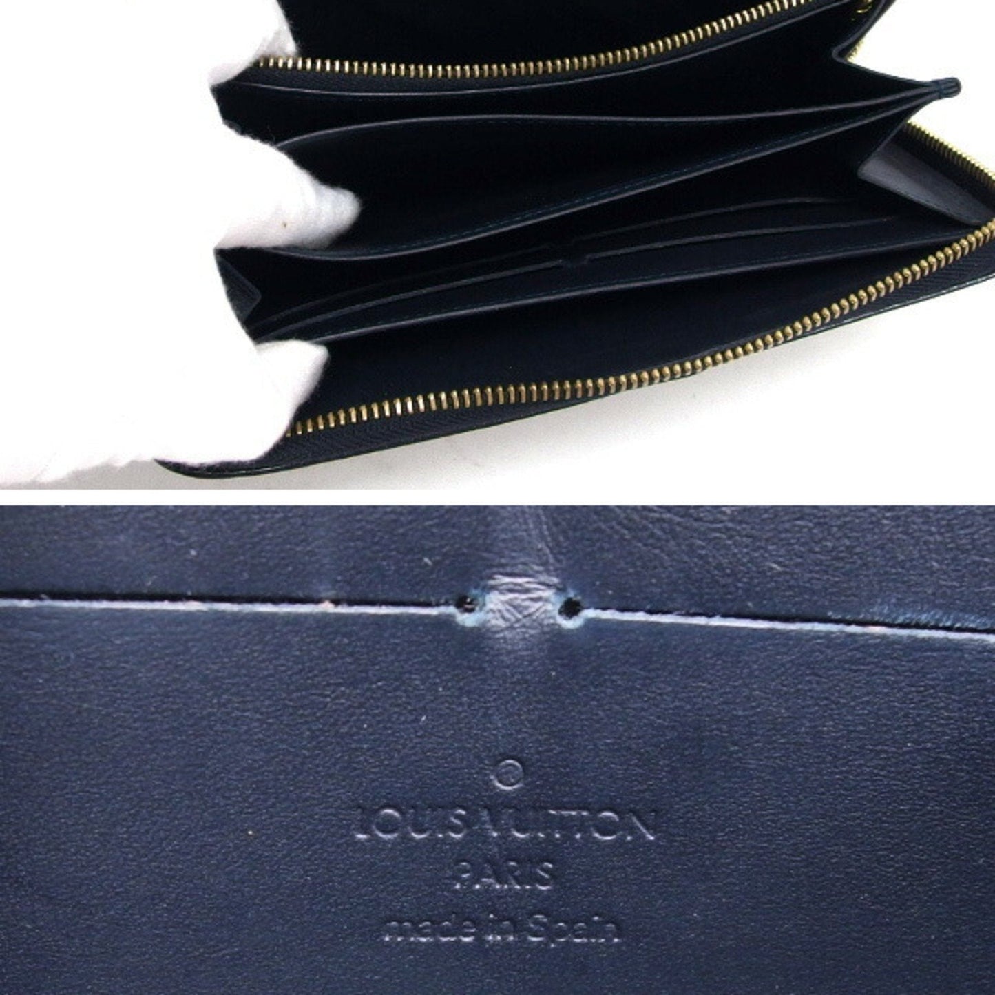 Louis Vuitton Zippy Wallet Patent Leather Wallet ()