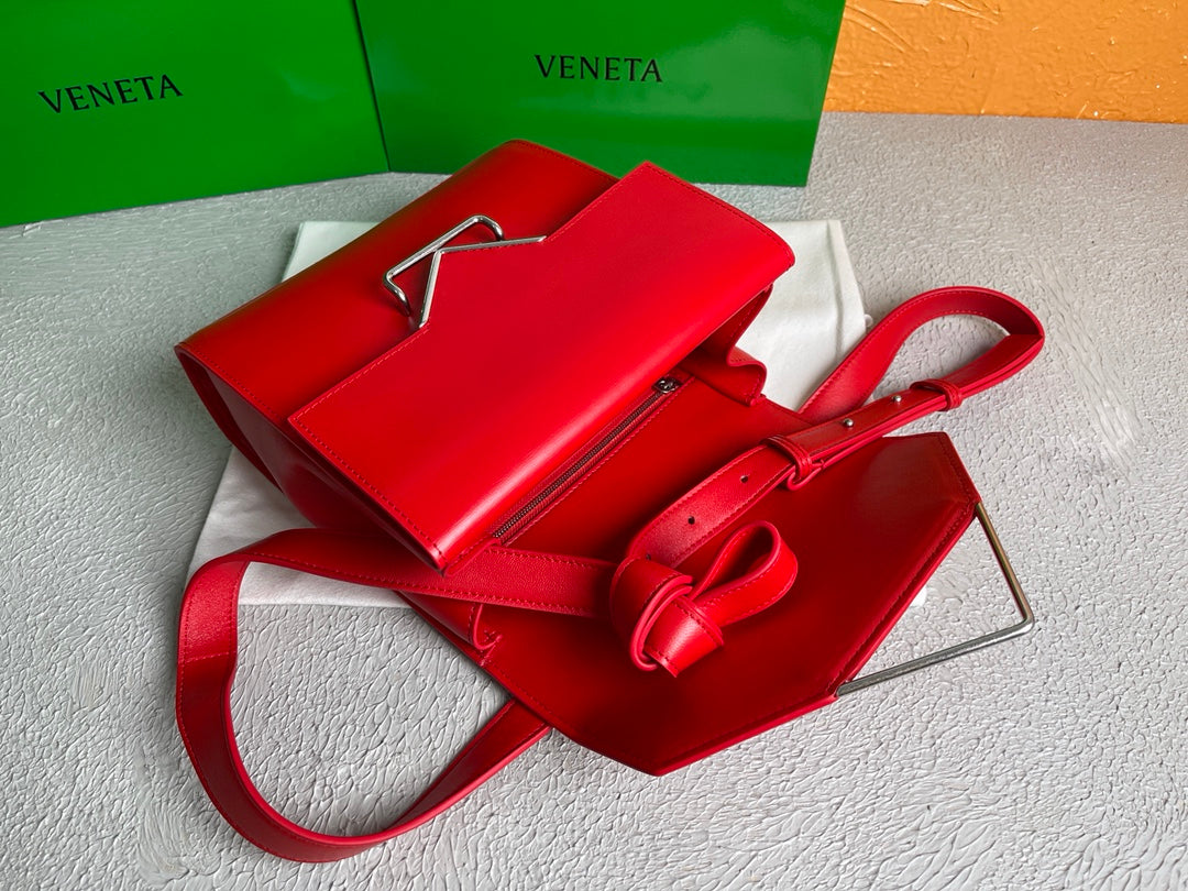 GLAMI Clip Bag Red, For Women, Women’s Bags 9in/23cm