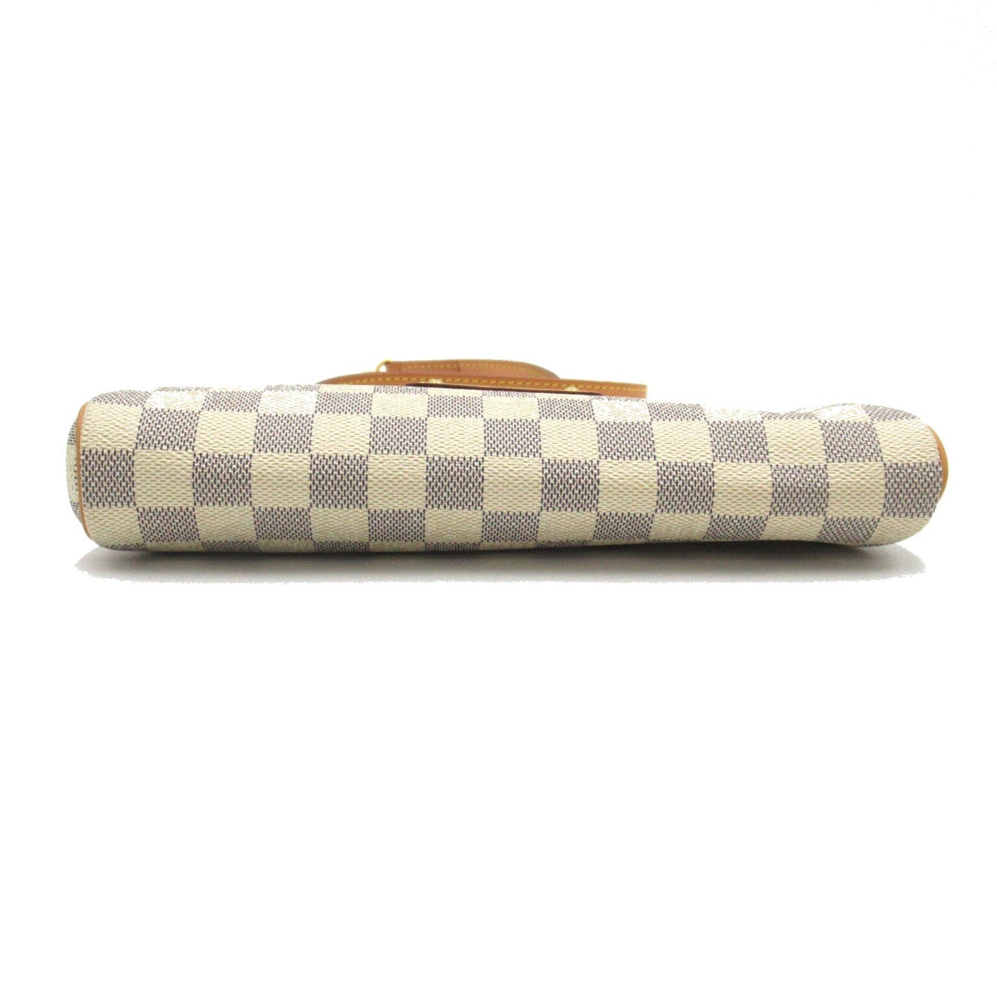 Louis Vuitton Eva 2w Shoulder Bag PVC Coated Canvas Damier Azur Ivory N55214