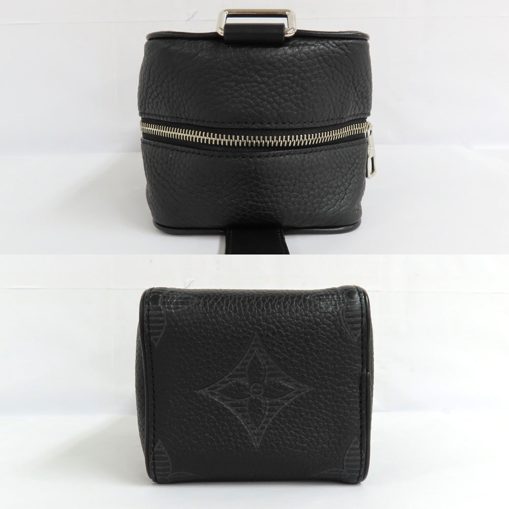 Louis Vuitton Vavin NV M57292 Monogram Giant Backpack Handbag Black Trio Shadow Leather Unisex