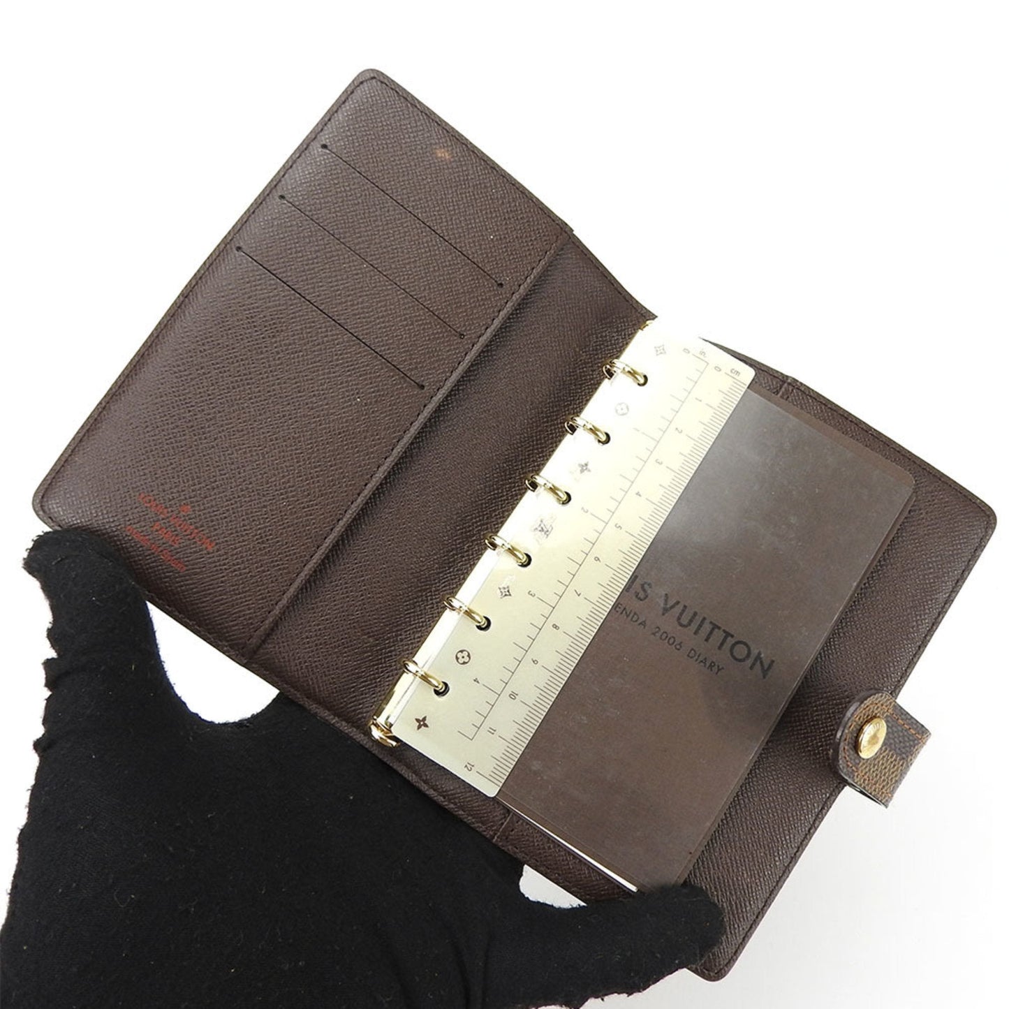 Louis Vuitton Couverture Agenda Fonctionnel Pm Canvas Wallet ()
