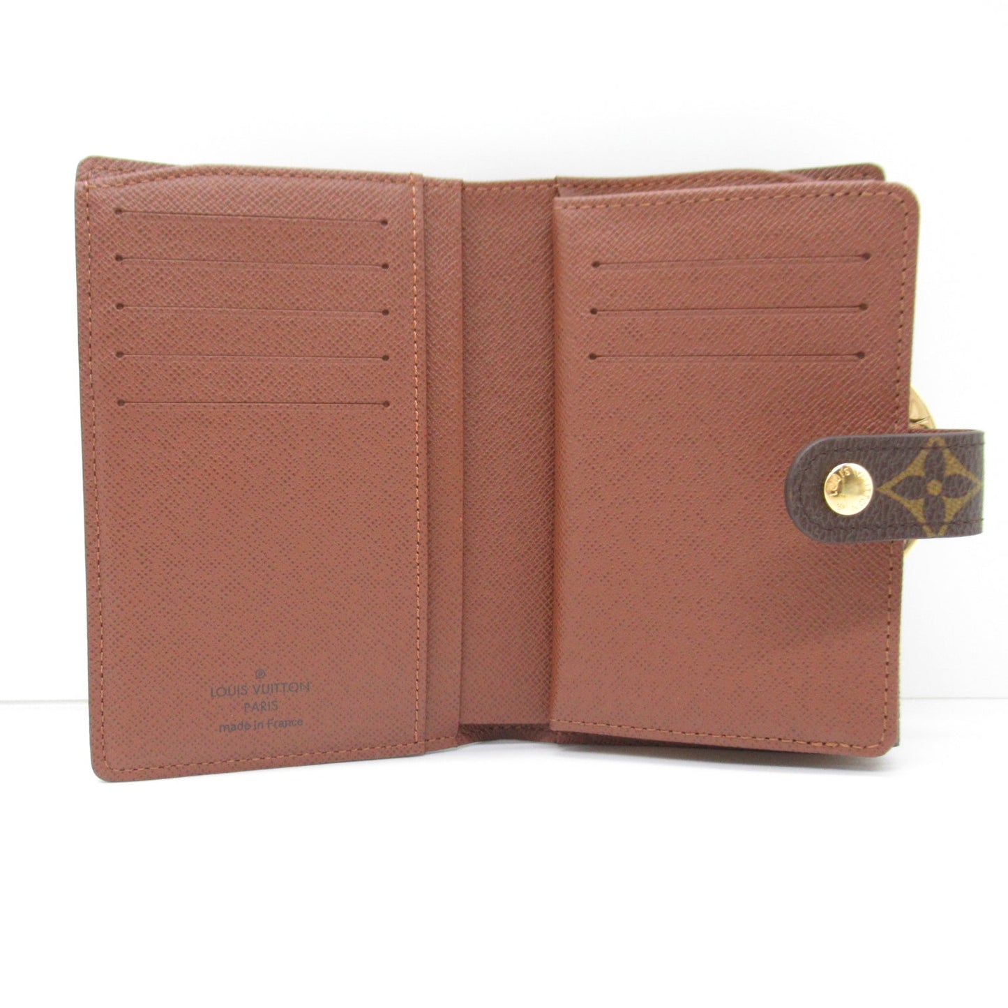 Louis Vuitton Louis Vuitton Portefolio Vienna Double Fold Wallet Wallet PVC Coated Canvas Monogram Brown M61674