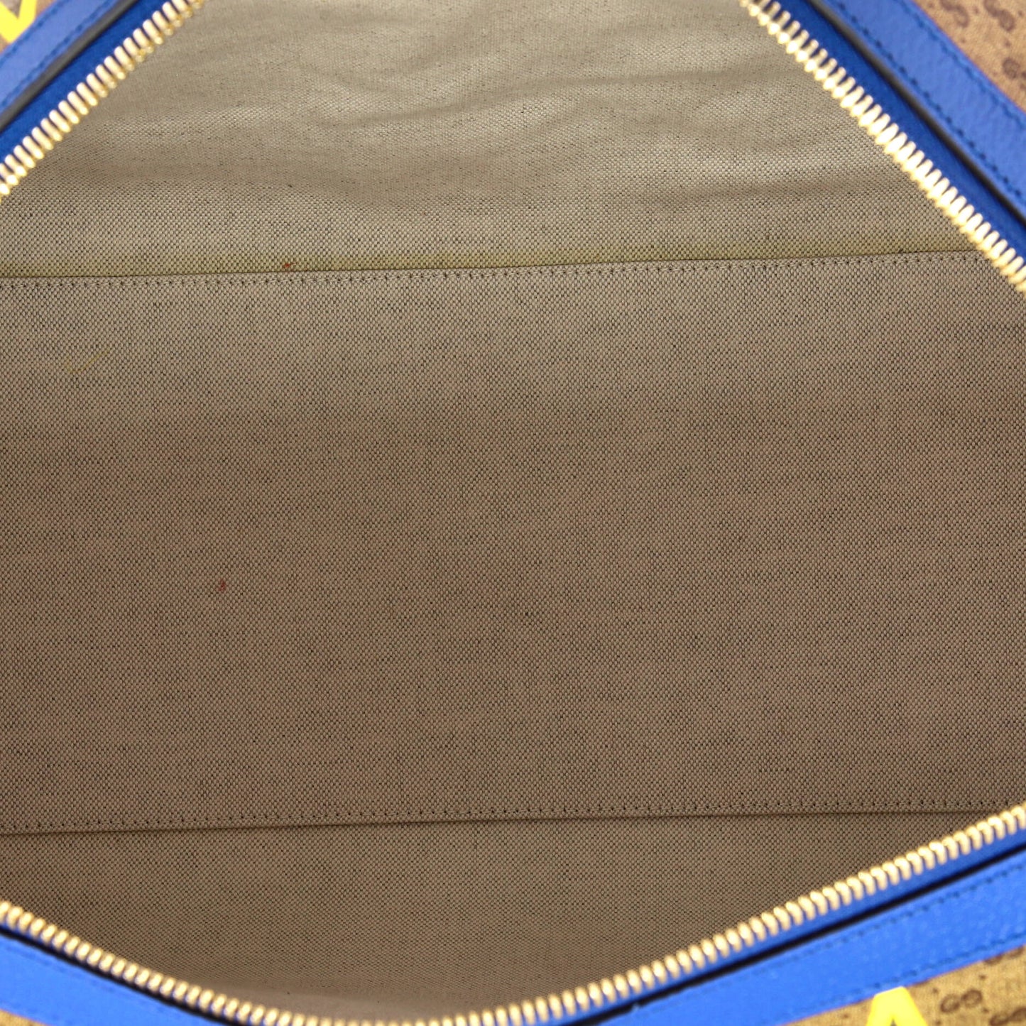 Convertible Duffle Bag Rhombus GG Coated Canvas with Leather Large