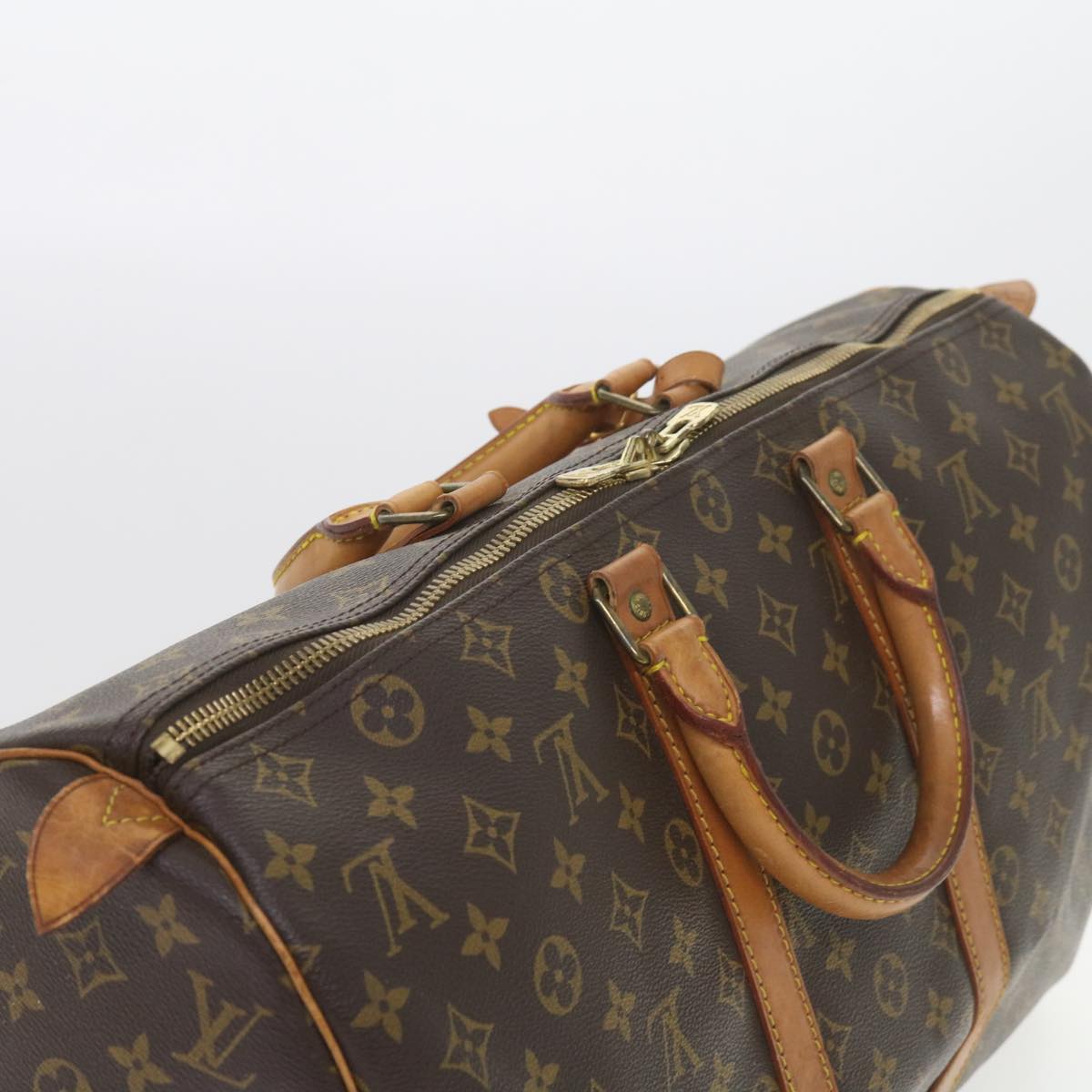Louis Vuitton Keepall 45 Canvas Travel Bag ()