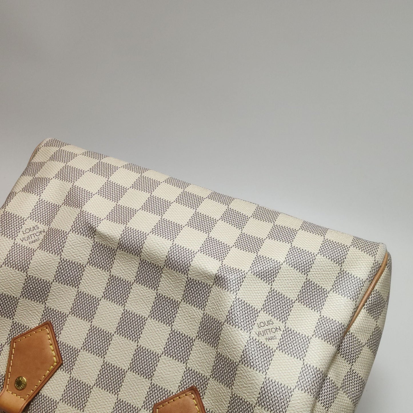Preloved GLM-Speedy 25 Damier Canvas Boston Bag 250415781149716