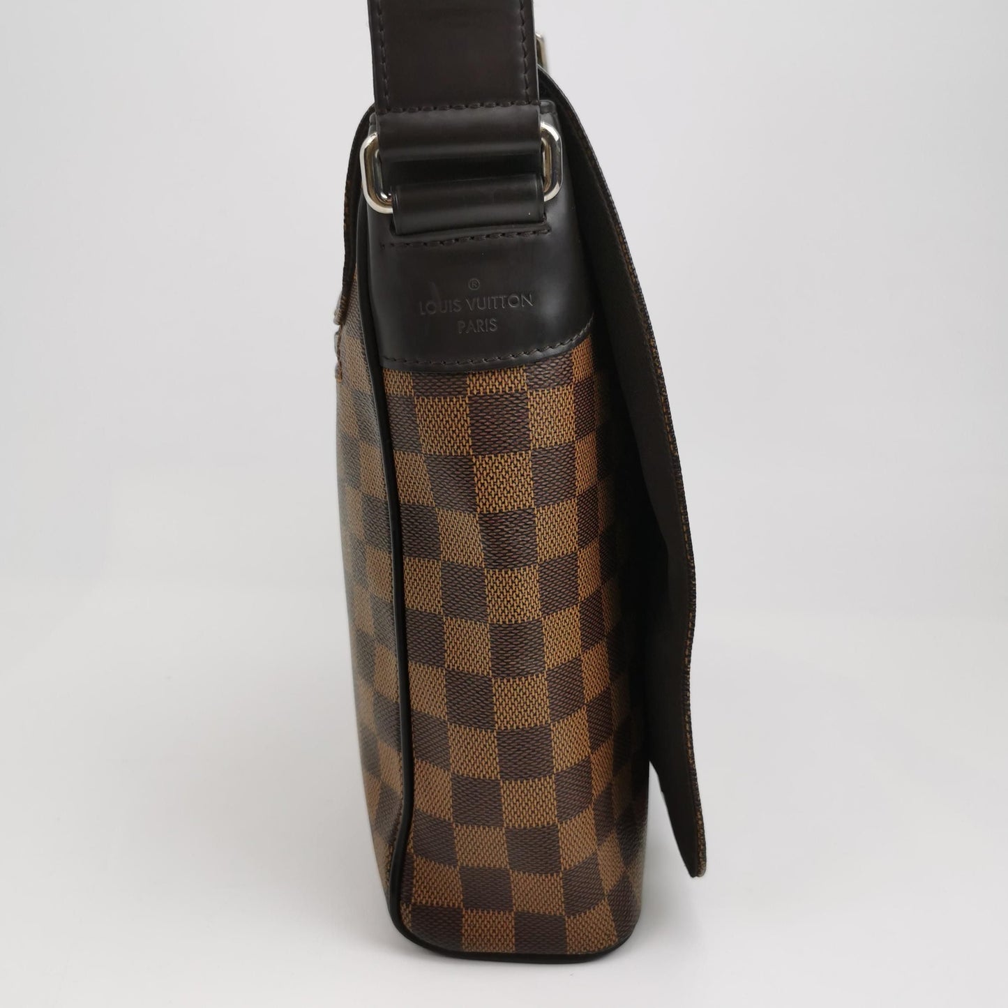Preloved GLM-Checkered Flap Crossbody Shoulder Bag 250505781179531