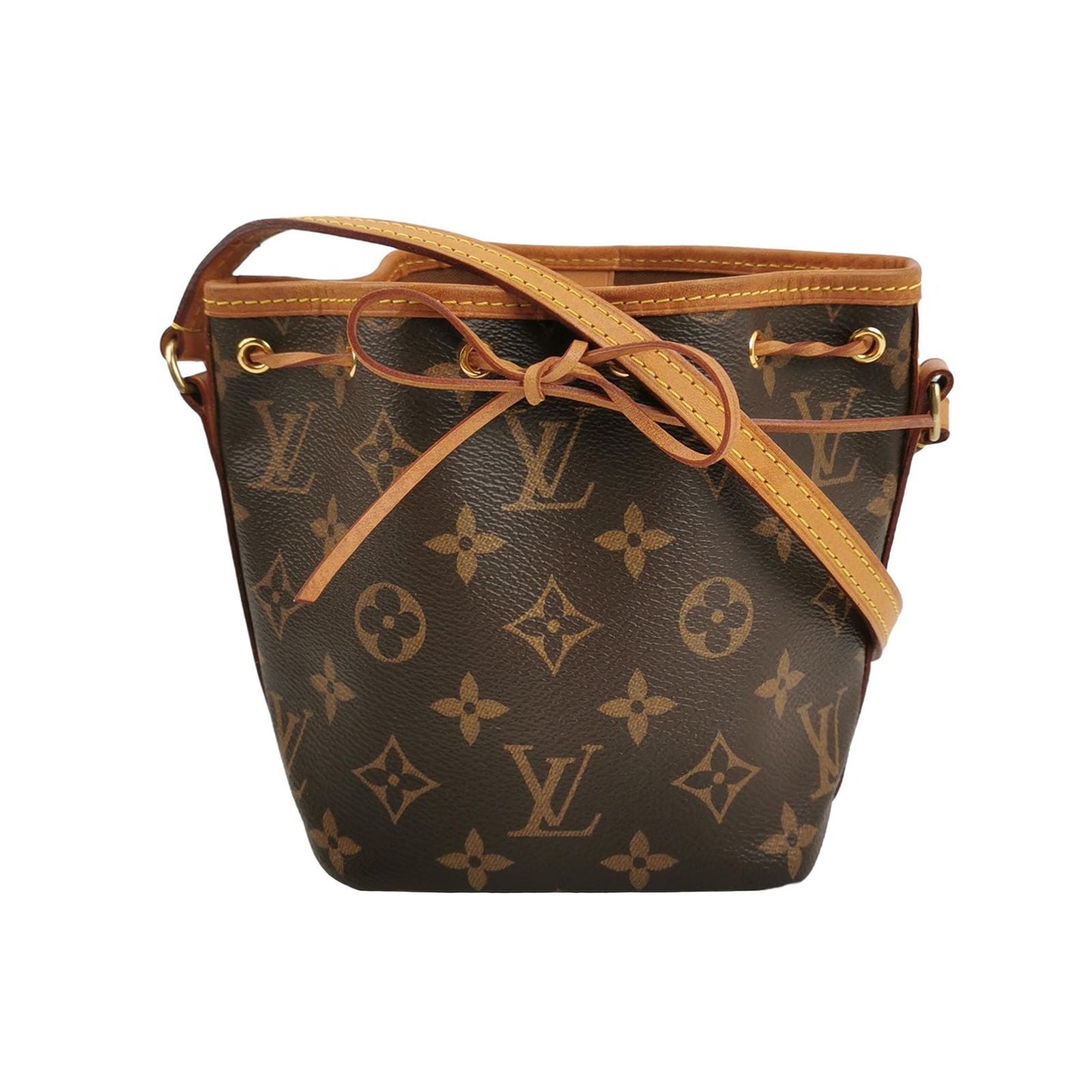 Preloved GLM-NOE Nano Monogram Drawstring Crossbody Bag 250518781197788