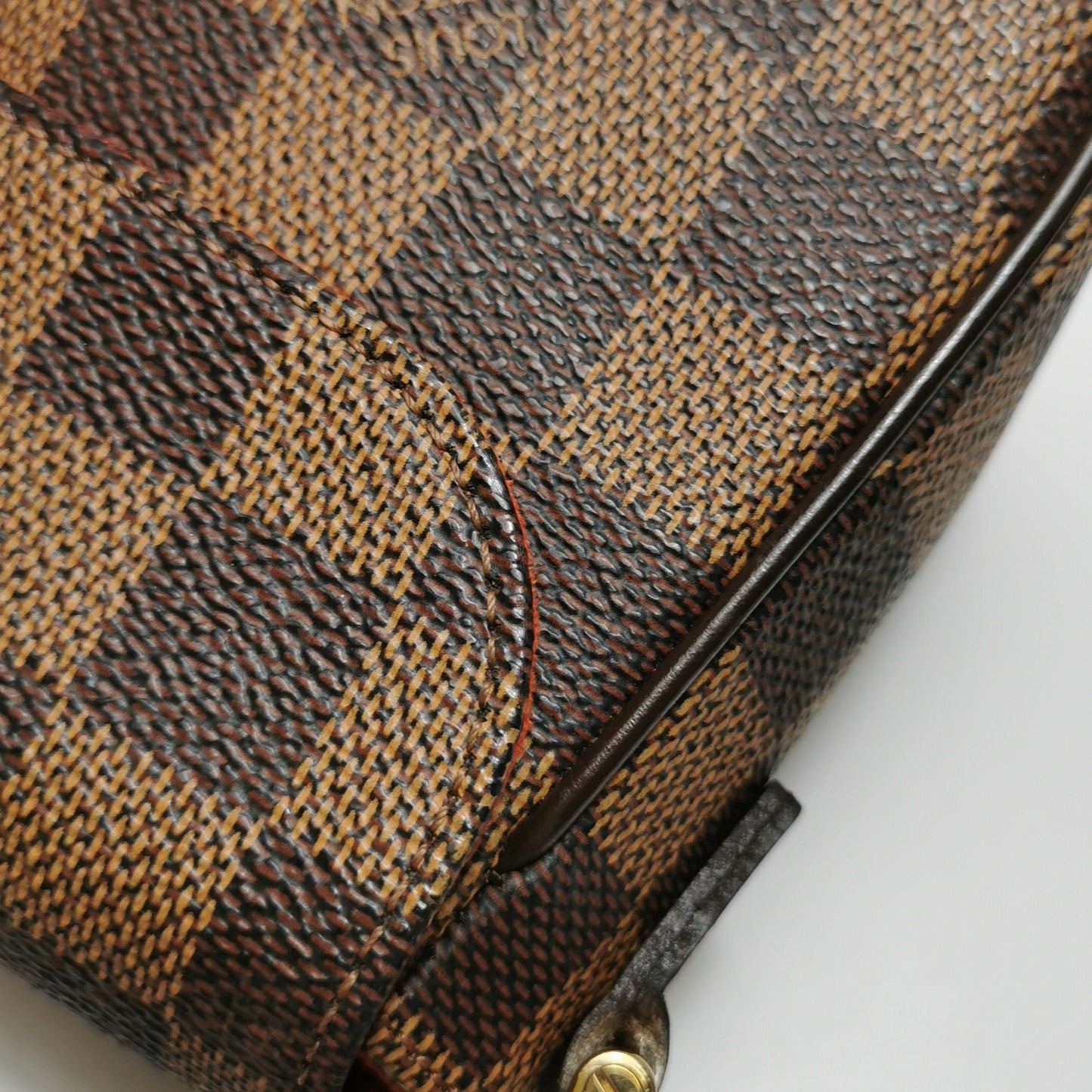 Preloved GLM-Recoleta Checkered Leather Shoulder Bag 250605781223851
