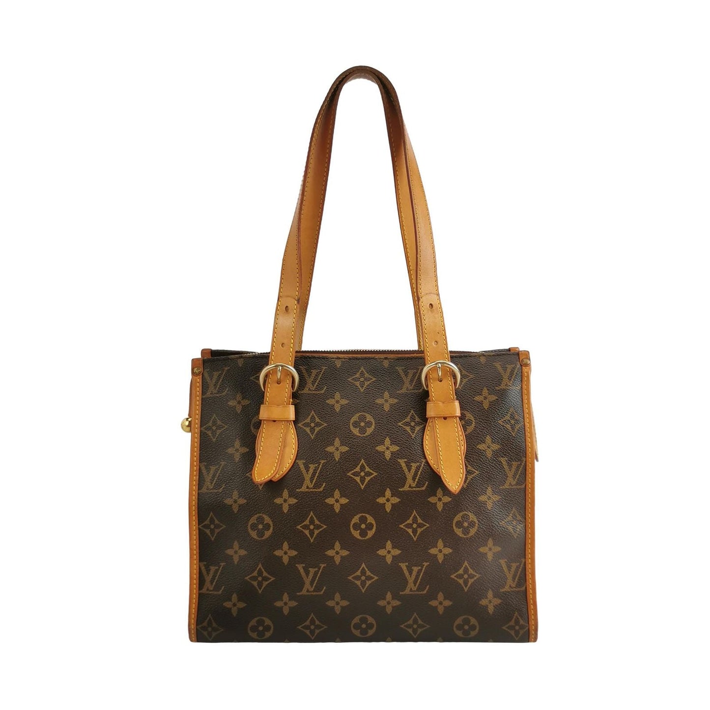 Preloved GLM-Popincourt Haut Monogram Print Tote Bag 250701781260174