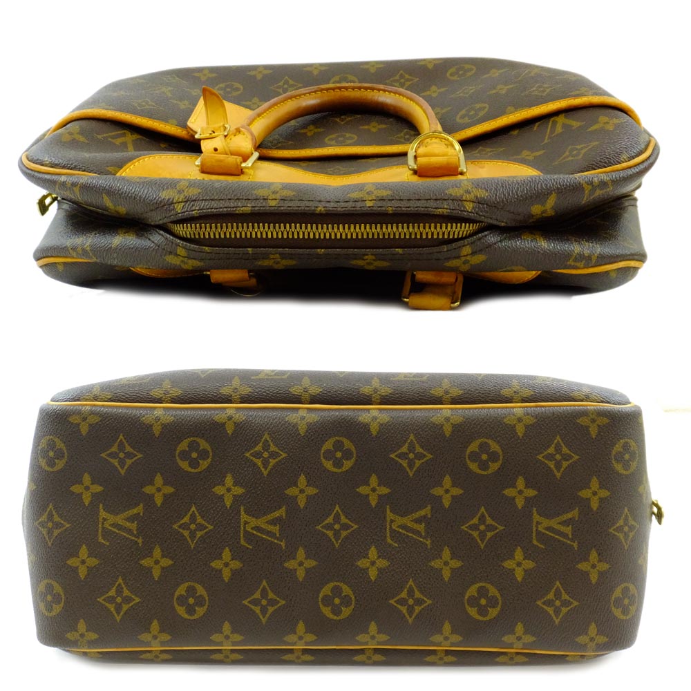 Louis Vuitton Douville Handbag Monogram Brown G Leather Canvas