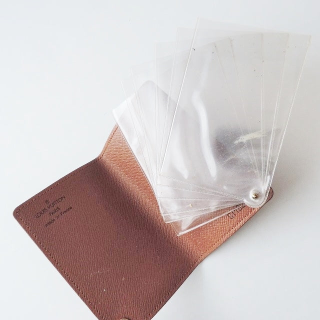 Louis Vuitton Porte Carte Crédit Pression Canvas Wallet ()