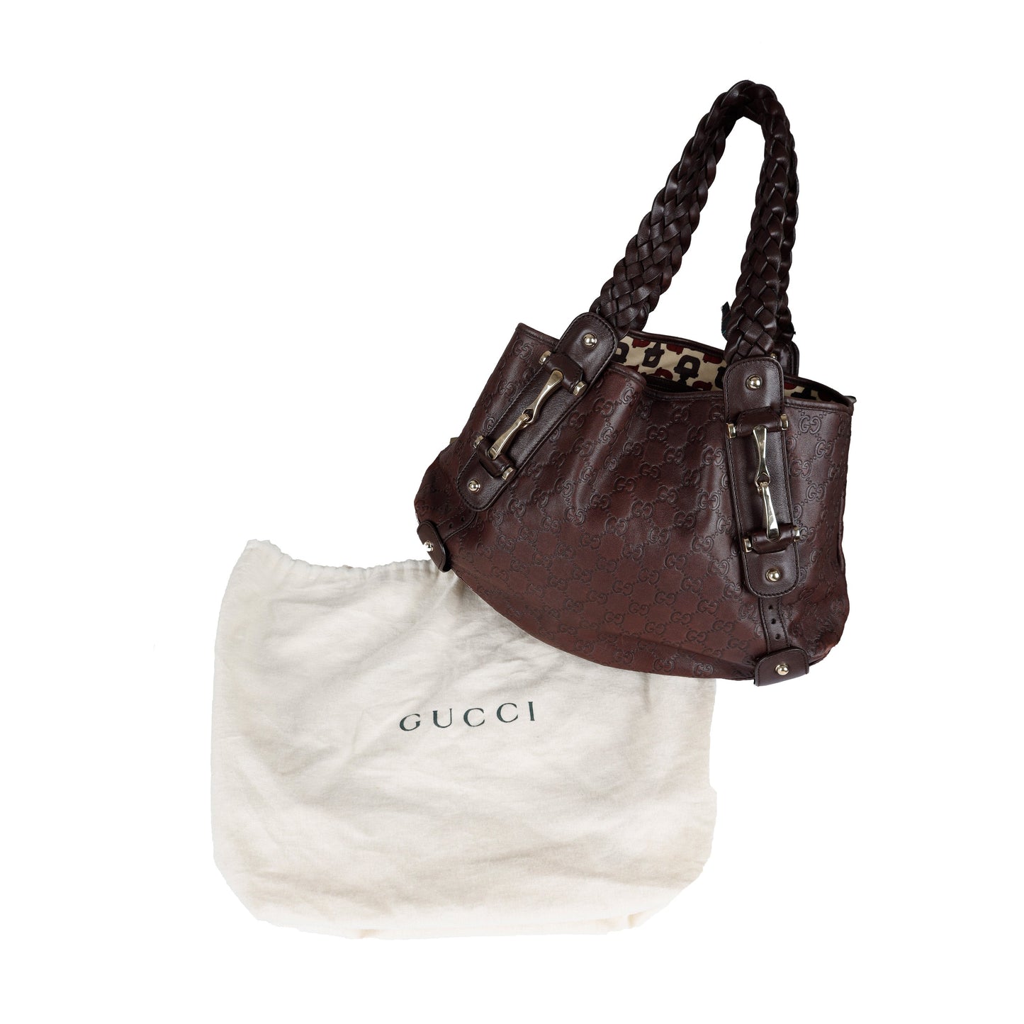 GLM-- GLM--ssima Horsebit Pelham Shoulder Bag - '10s