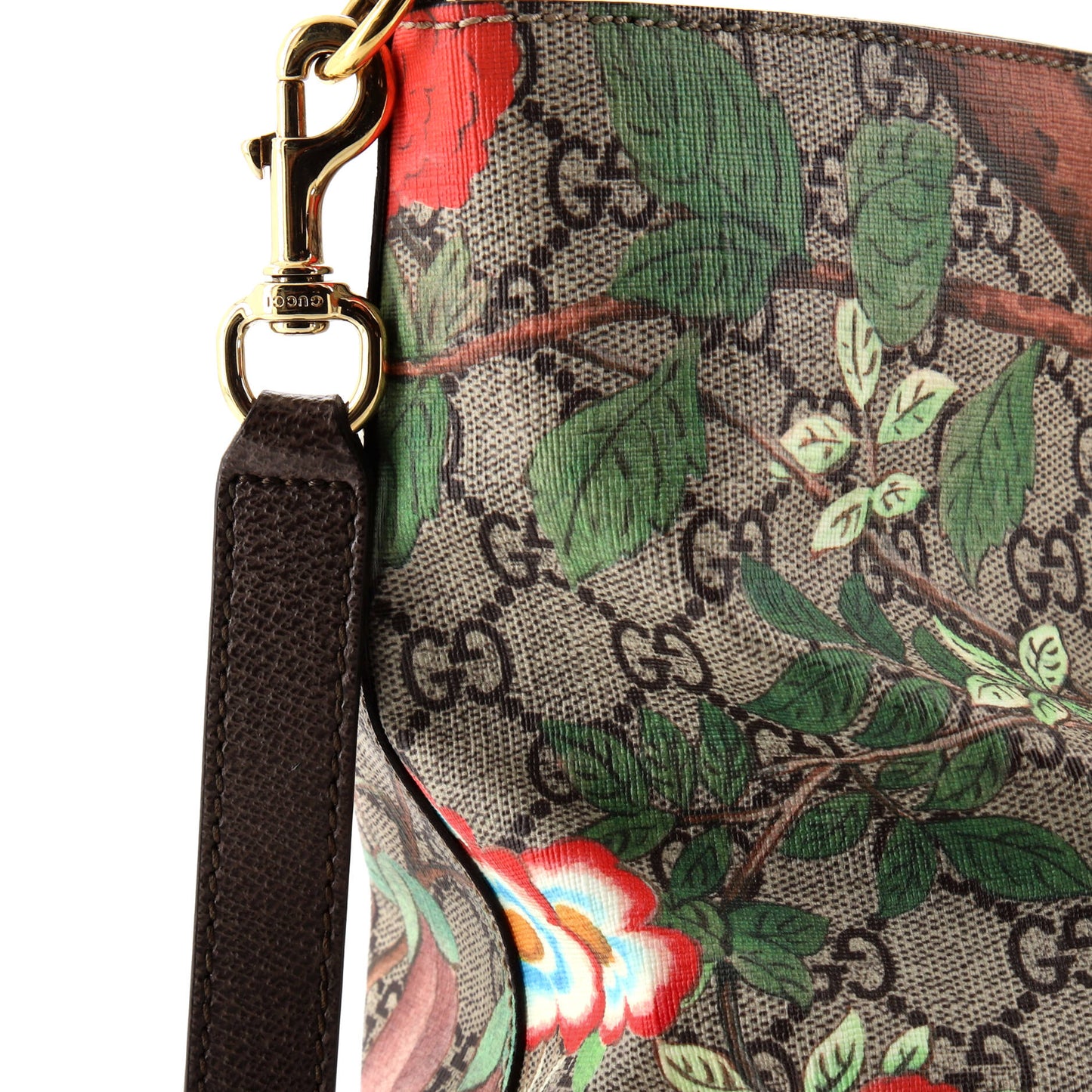 Convertible Soft Tote Tian Print GG Coated Canvas Medium