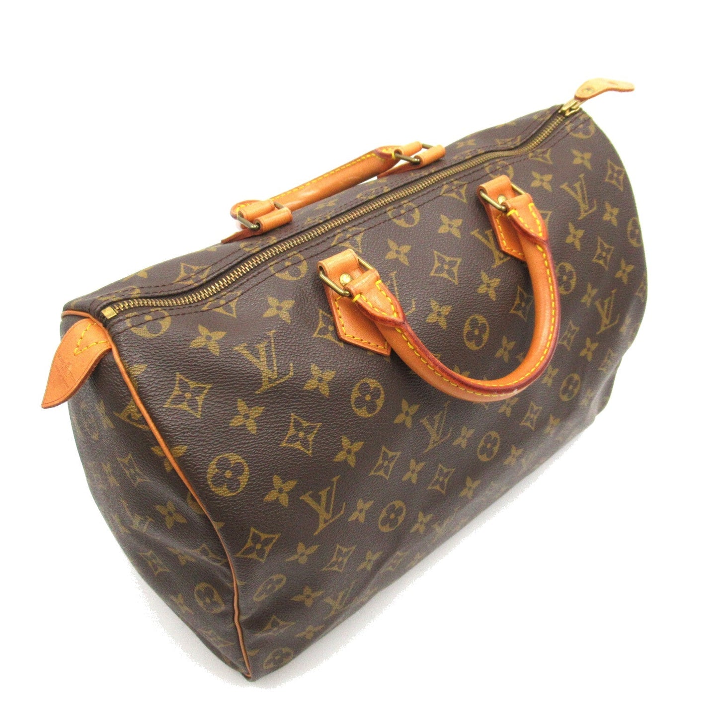Louis Vuitton Louis Vuitton Speedy 35 Handbag Handbag PVC Coated Canvas Monogram Brown M41524