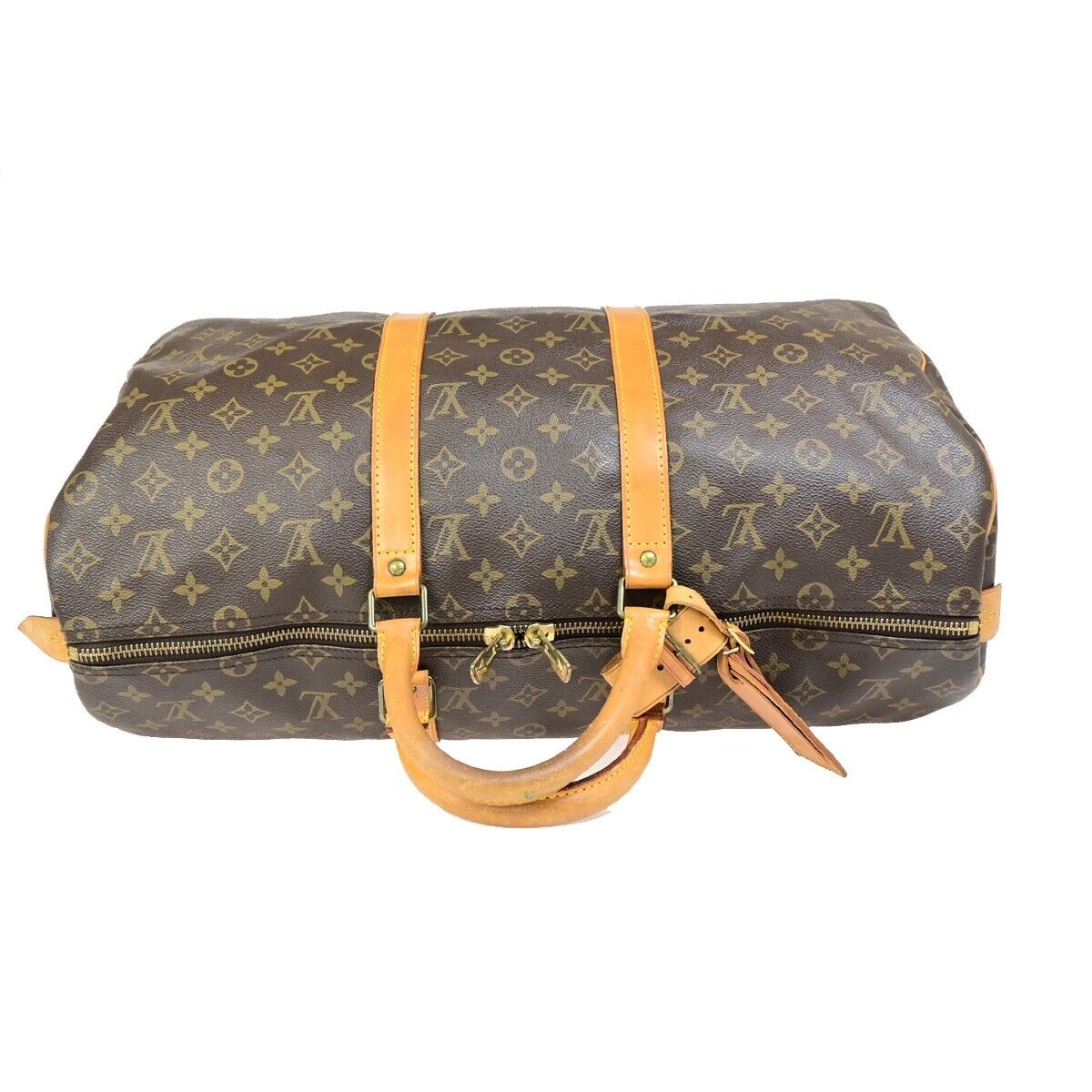 Louis Vuitton Keepall 50 Canvas Travel Bag