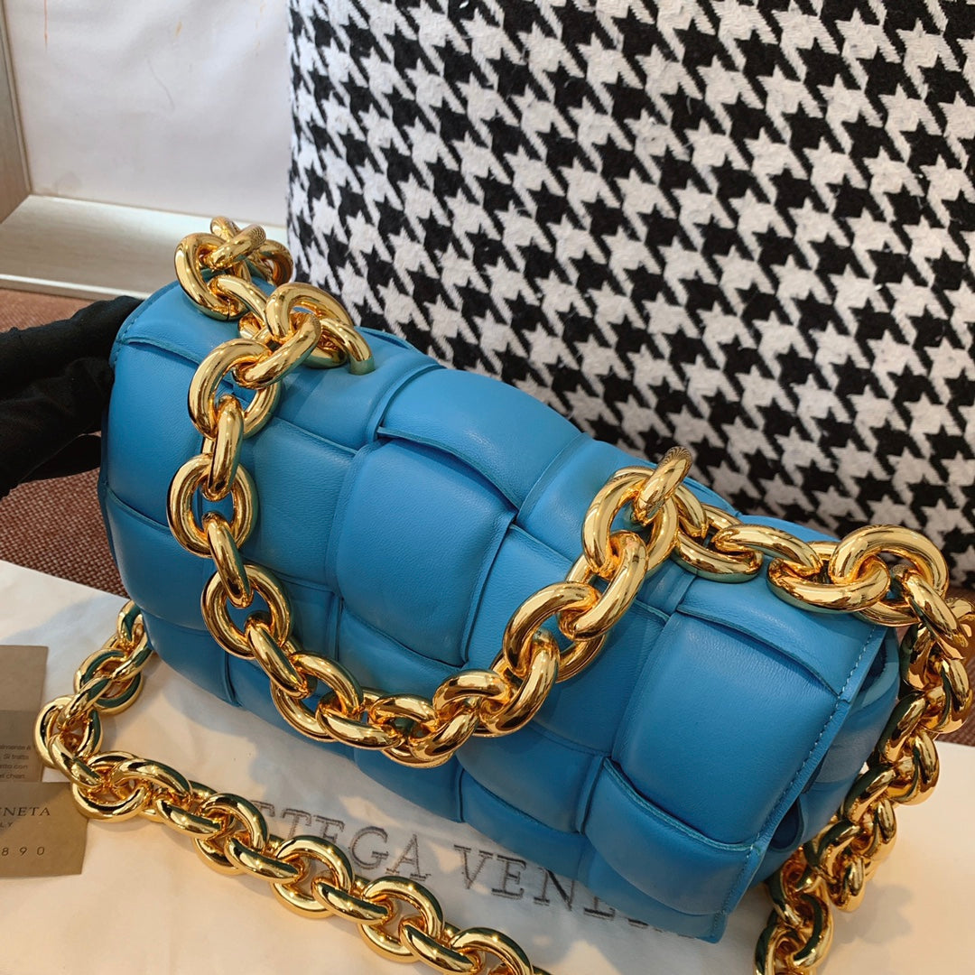 GLAMI Chain Cassette Blue, For Women, Women’s Bags 10.2in/26cm