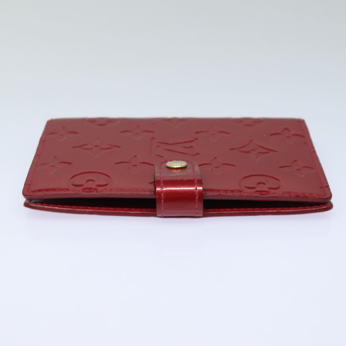 Louis Vuitton Agenda Cover Patent Leather Wallet