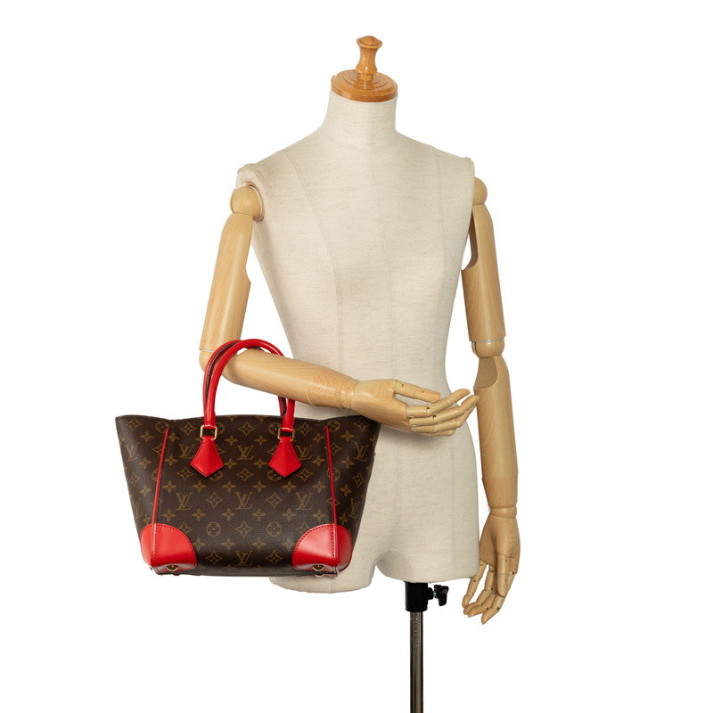 Louis Vuitton Monogram Phoenix PM Handbag M41537 Cochlear Red Brown PVC Leather Louis Vuitton