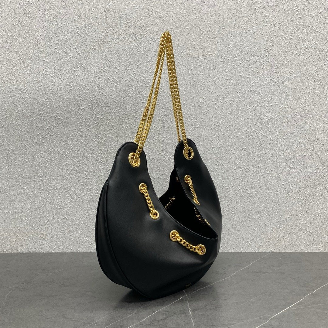 GLAMI Large Ava Chain Black For Women 13in/33cmÂÂ