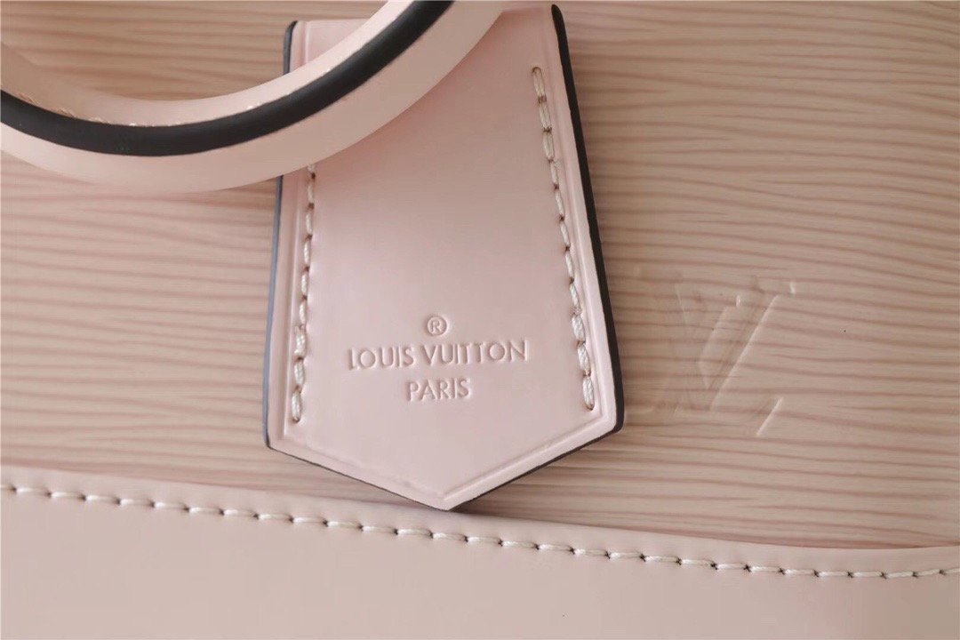 LV Alma GLAMI Epi Quartz White For Women, Shoulder And Crossbody Bags 23.5cm/9.3in LV