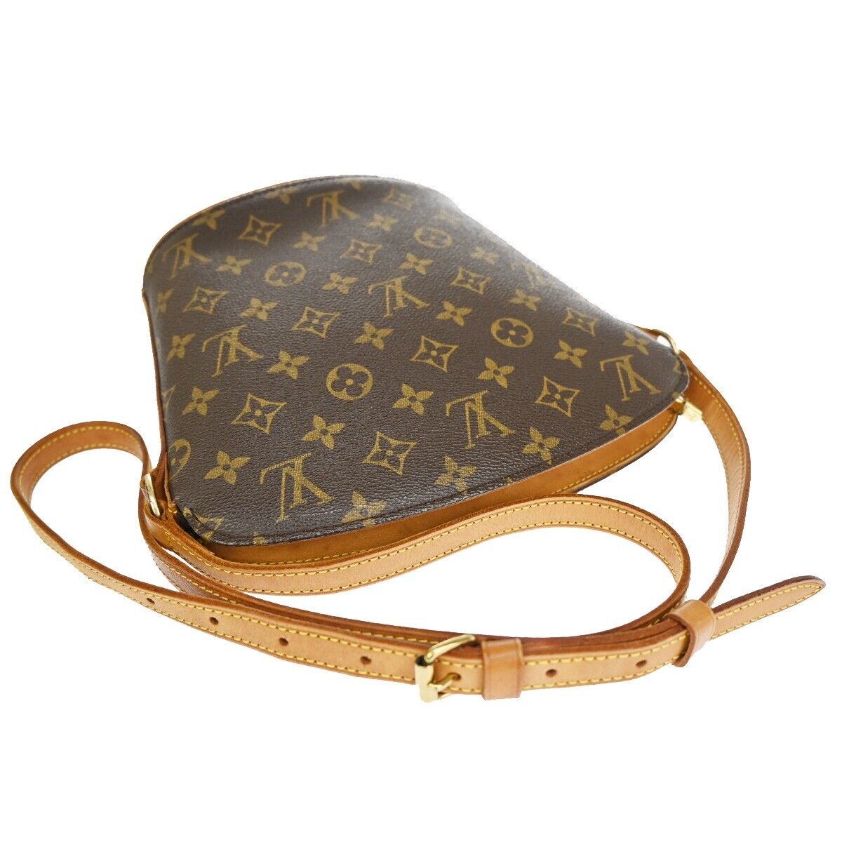Louis Vuitton Drouot Canvas Shoulder Bag ()