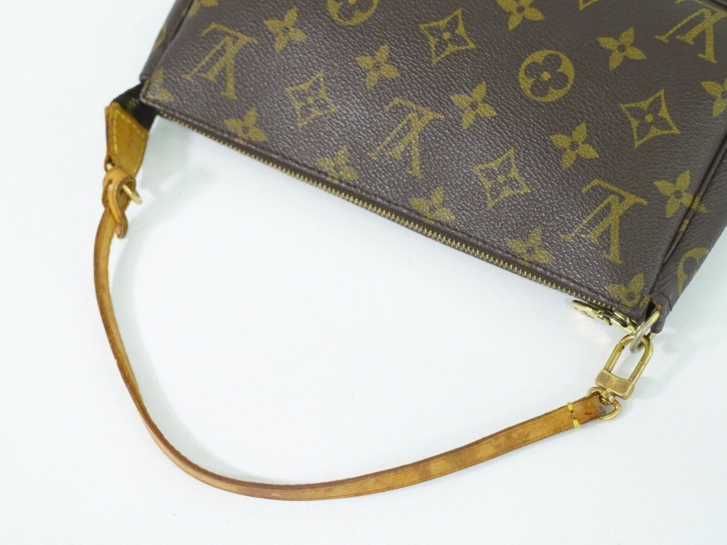 Louis Vuitton Pochette Accessoires Canvas Clutch Bag