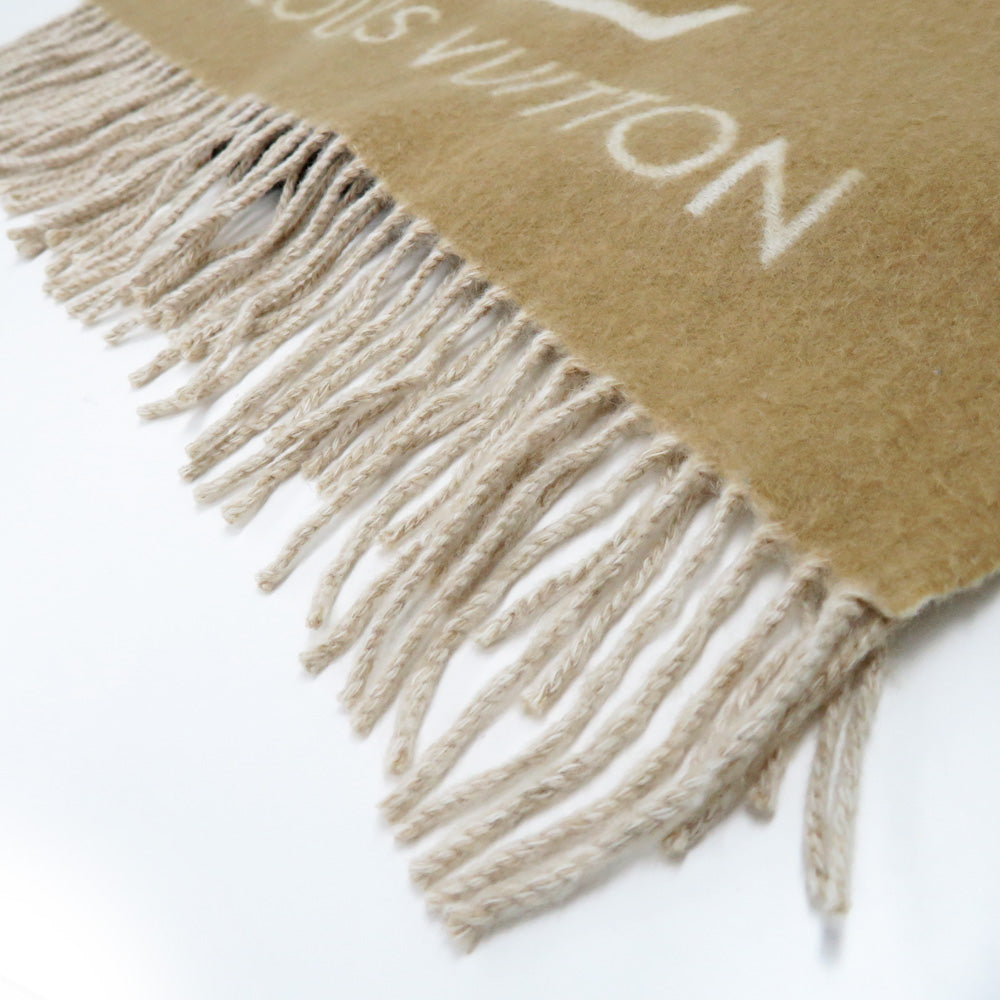 Louis Vuitton M73675 Beige Cashmere 100% Monogram Brown Tea Mini