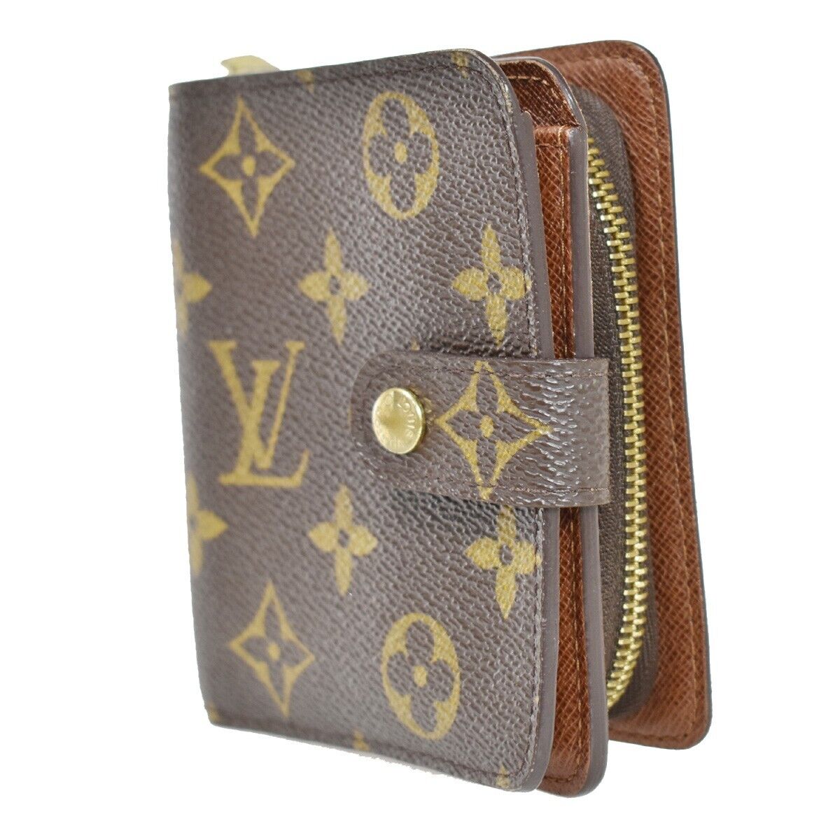 Louis Vuitton Porte-Monnaie Canvas Wallet ()