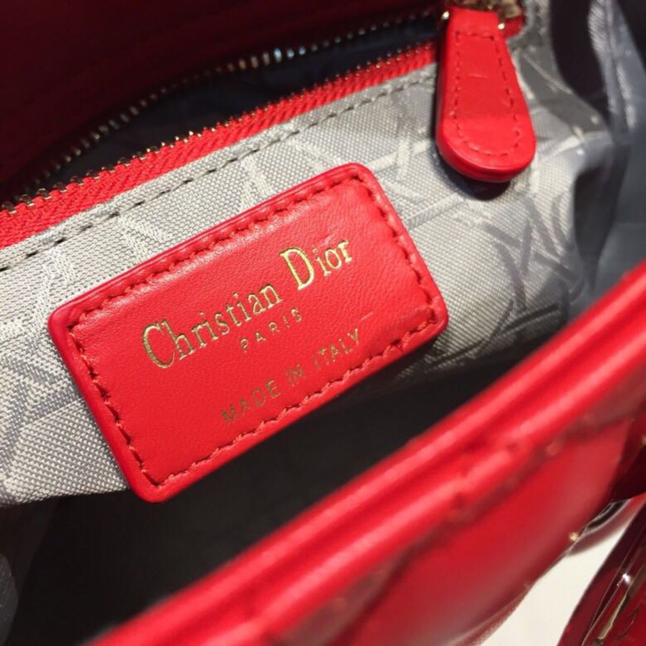 GLAMI Small Lady My ABCBag Dusty Red Cannage For Women 20cm/8in CD