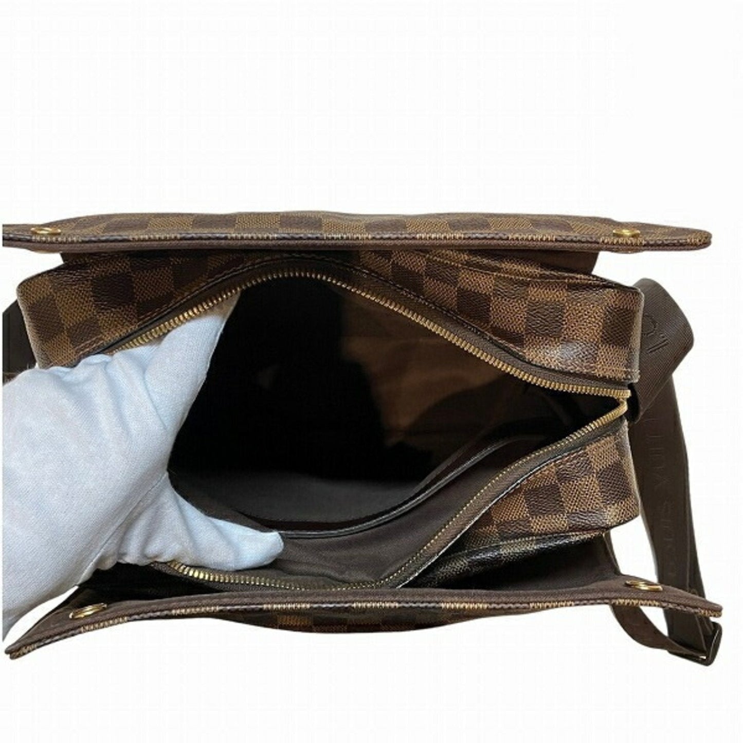Louis Vuitton Naviglio Canvas Shoulder Bag ()
